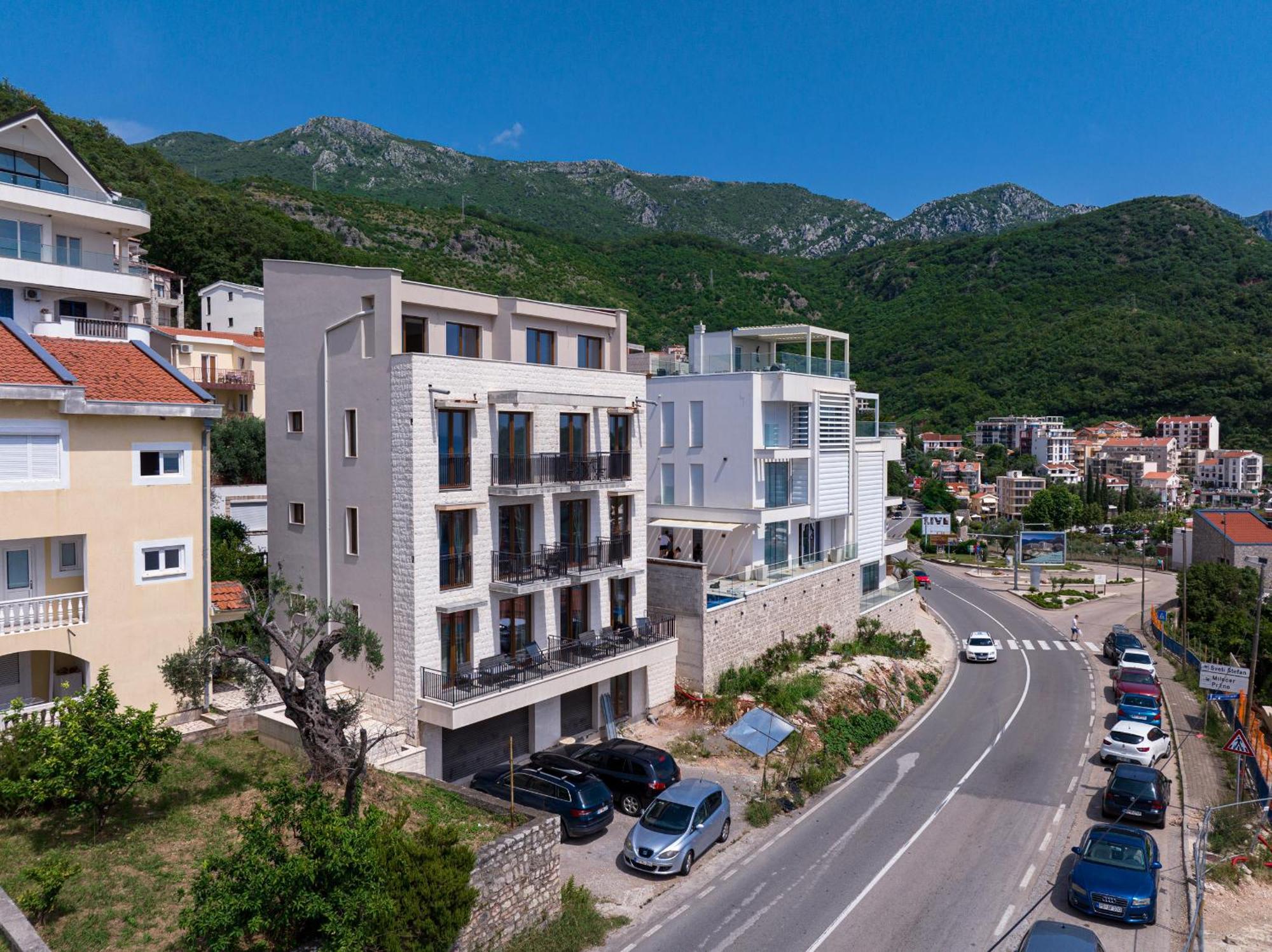 Niki Apartments Przno Sveti Stefan Εξωτερικό φωτογραφία